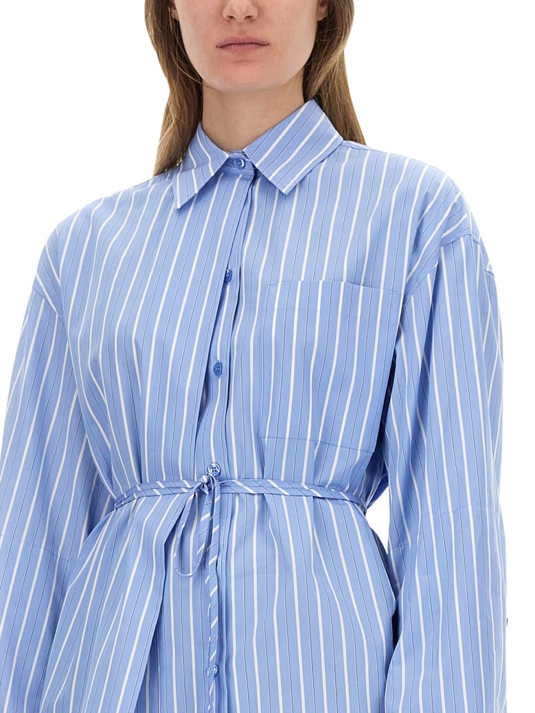 signature shirt in baby blue by Selfnex