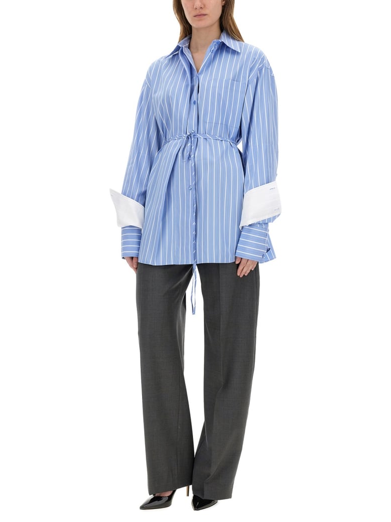 signature shirt in baby blue by Selfnex
