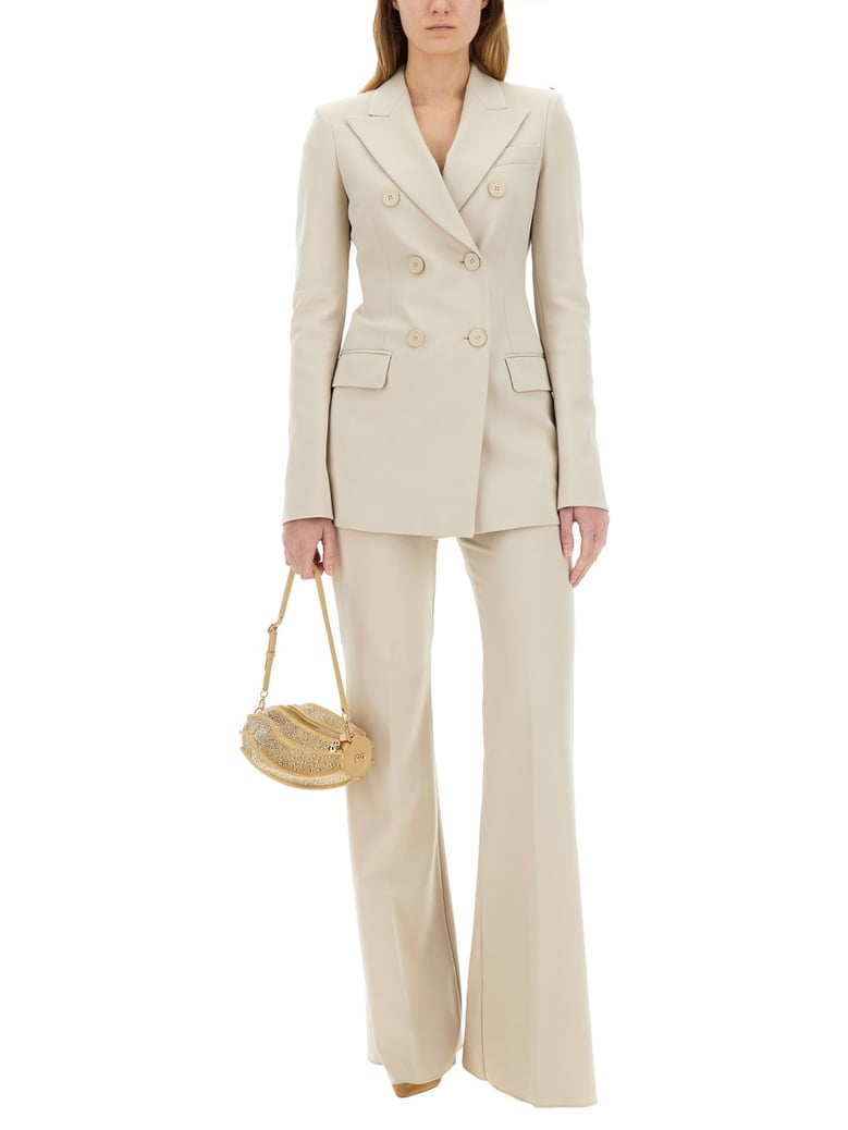 pants olea in beige by Selfnex