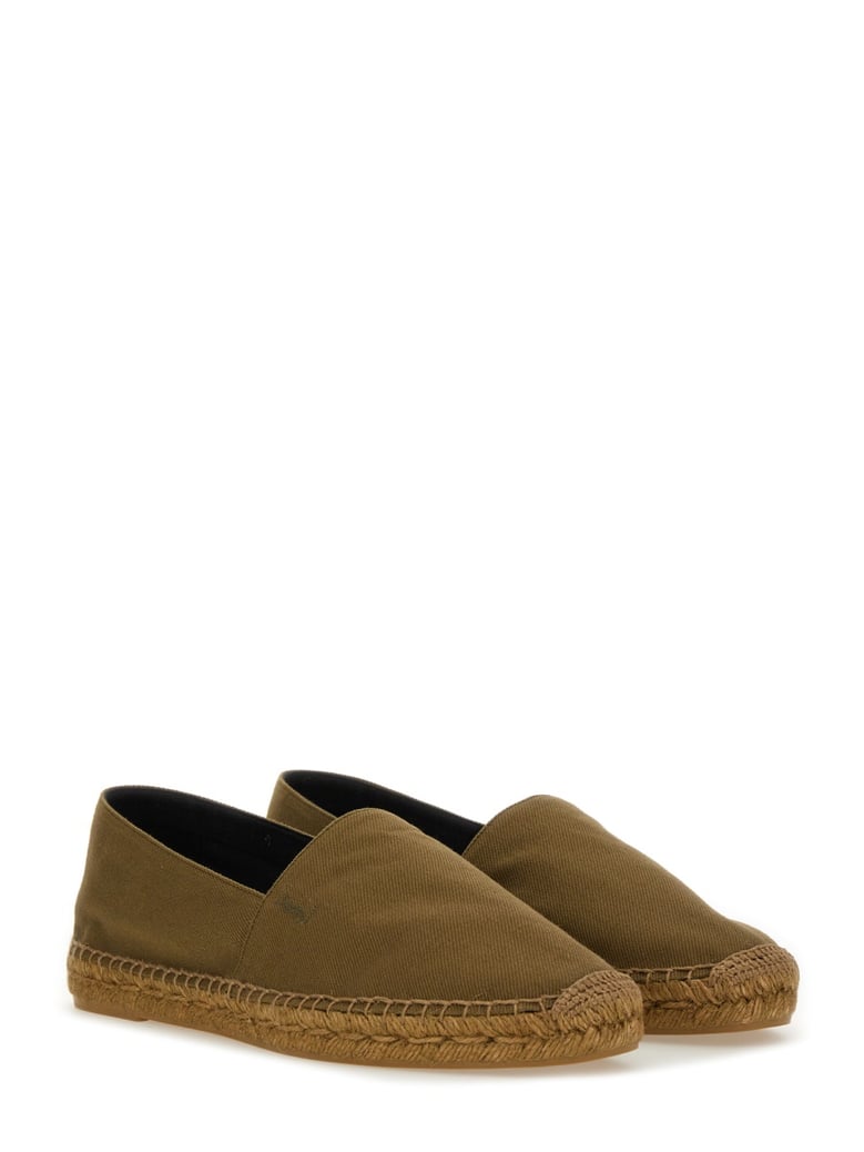 cotton gabardine espadrille by Selfnex
