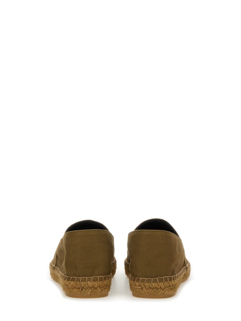 cotton gabardine espadrille by Selfnex
