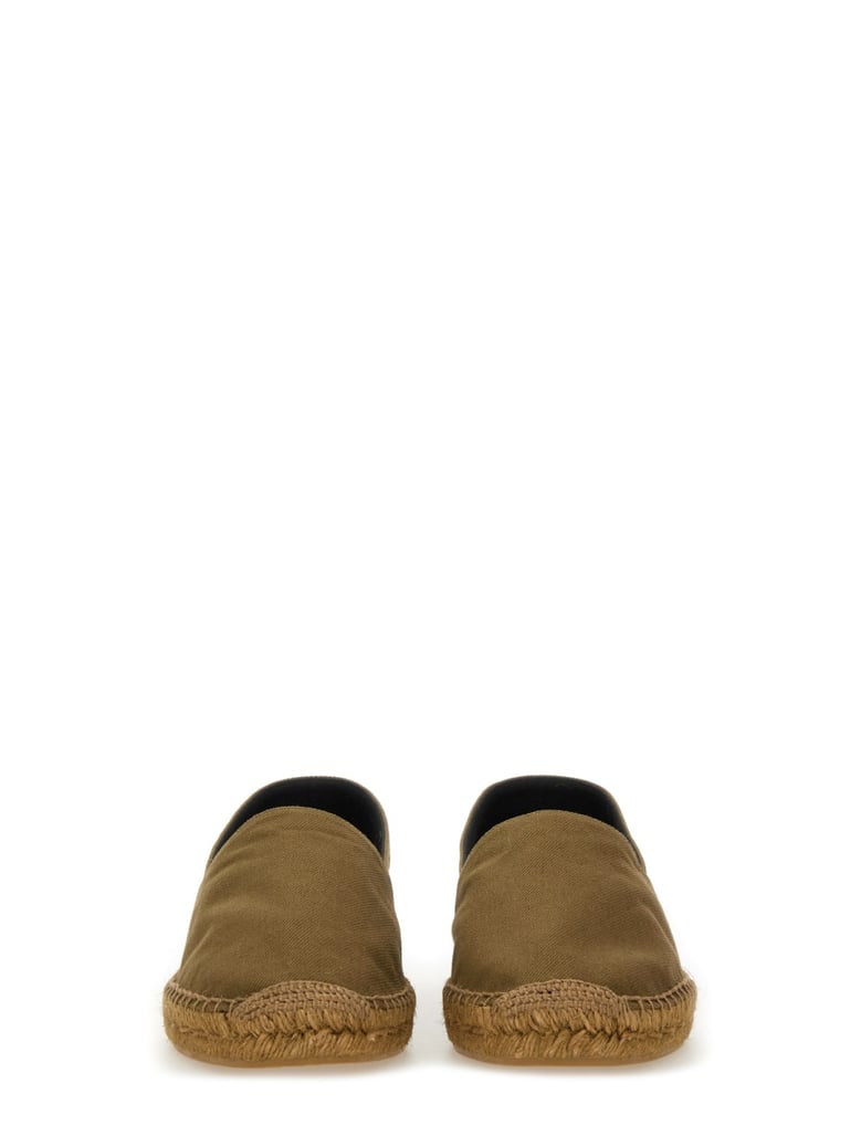 cotton gabardine espadrille by Selfnex