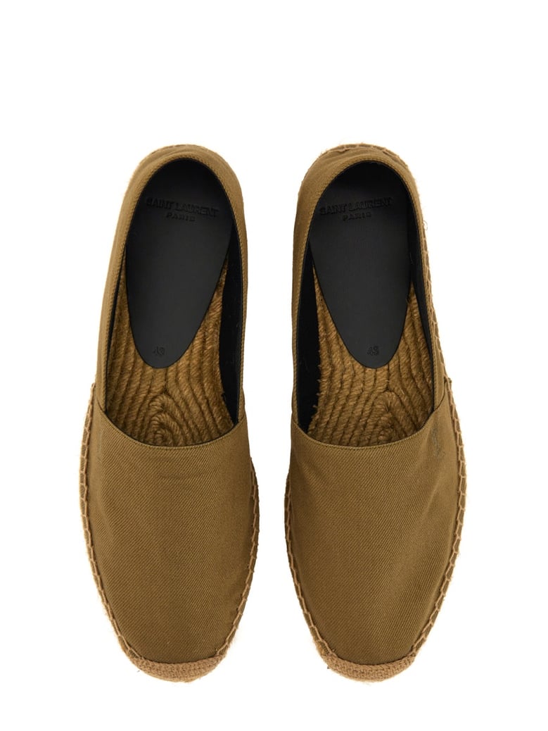 cotton gabardine espadrille by Selfnex