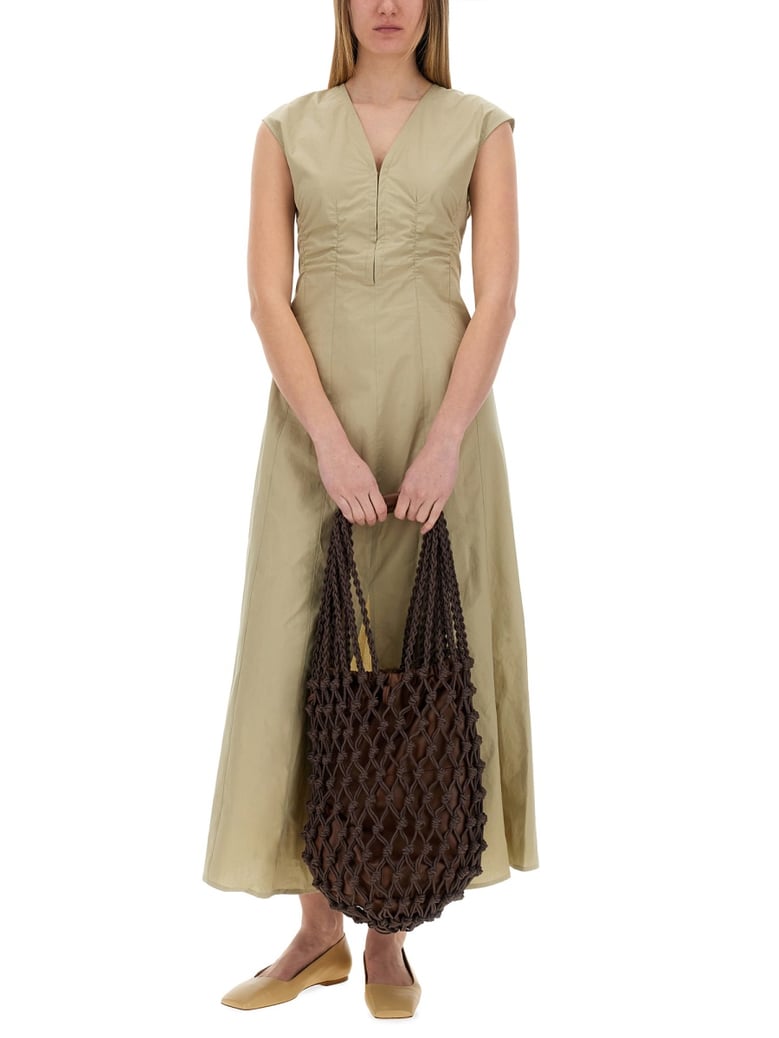 long poplin dress by Selfnex