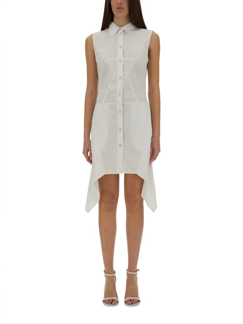 bustier shirt dress by Selfnex