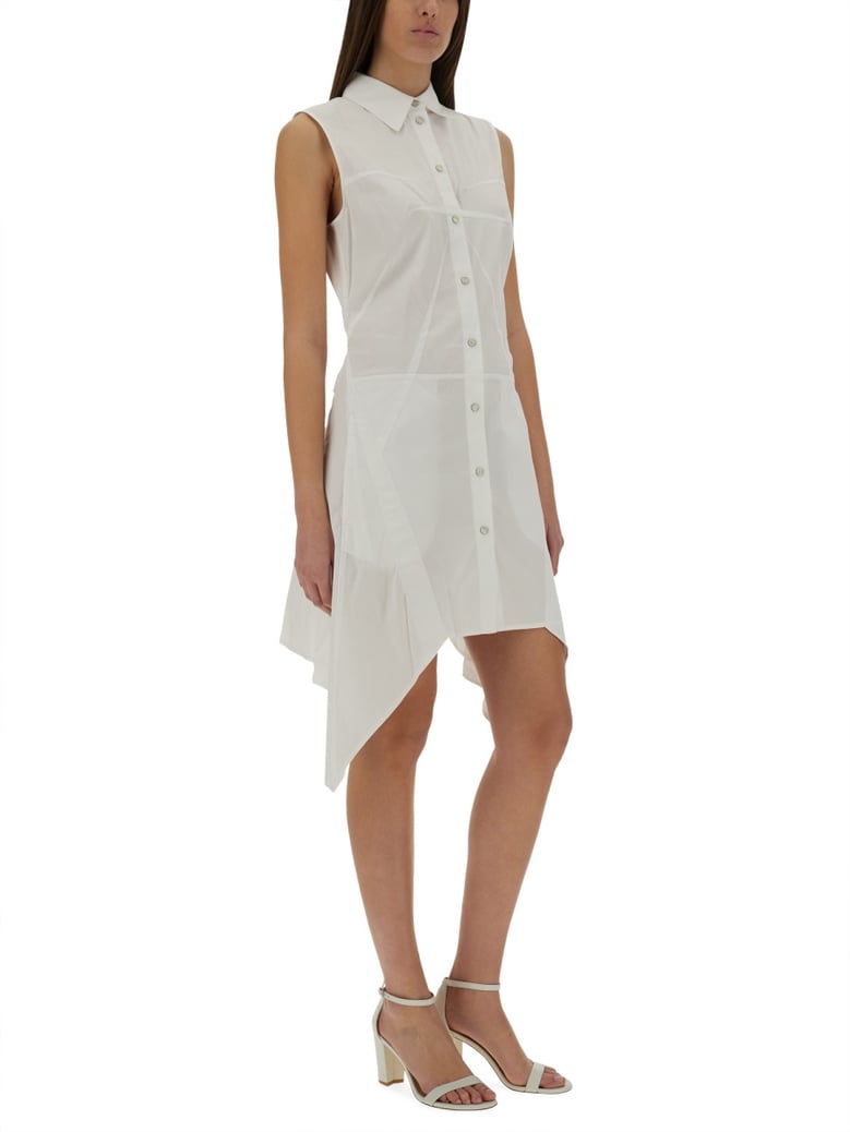 bustier shirt dress by Selfnex