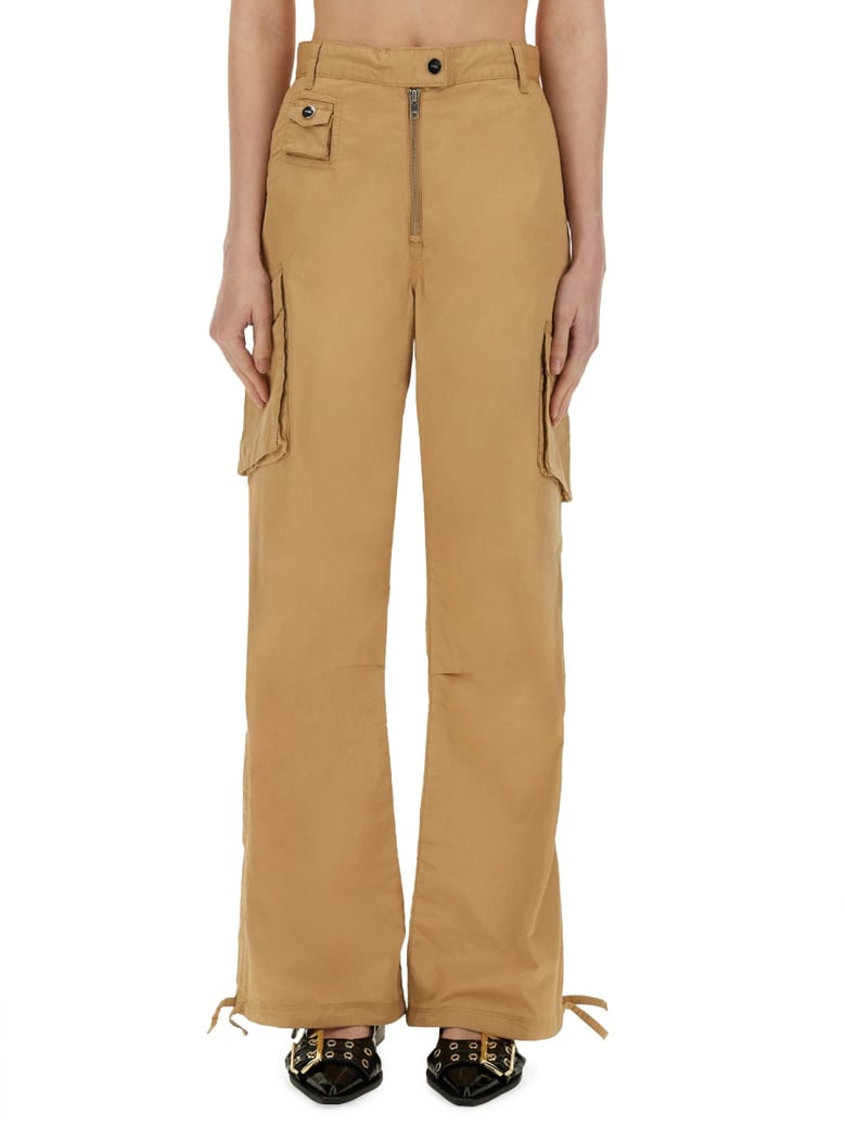 cotton twill cargo pants by Selfnex