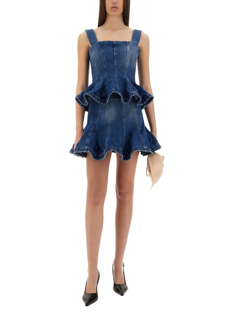 denim skirt by Selfnex