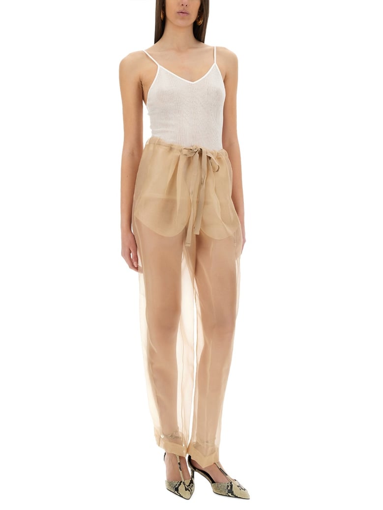 trenton silk pants by Selfnex