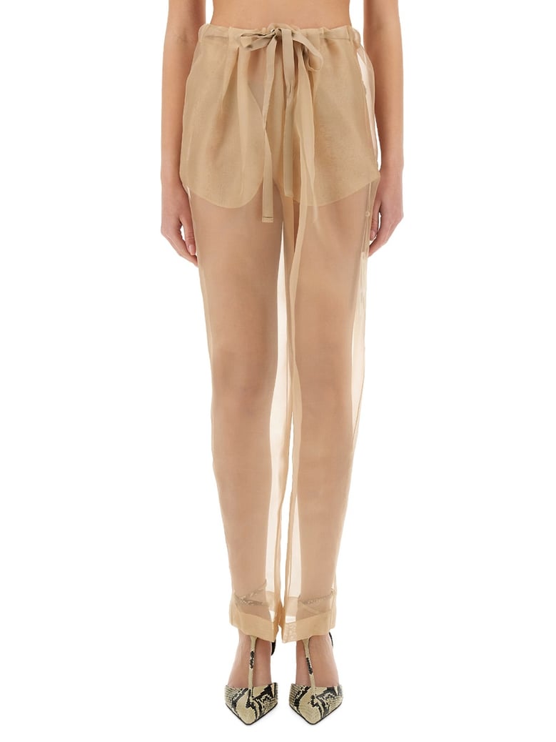 trenton silk pants by Selfnex