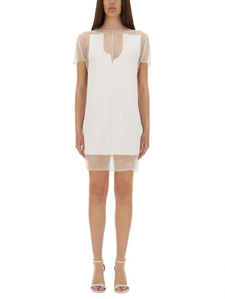 winona dress in white by Selfnex