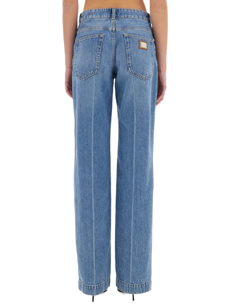 loose denim jeans by Selfnex