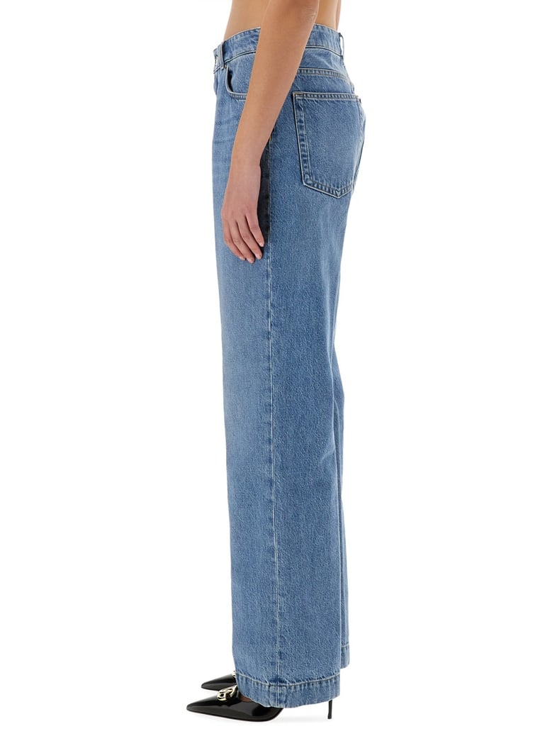 loose denim jeans by Selfnex