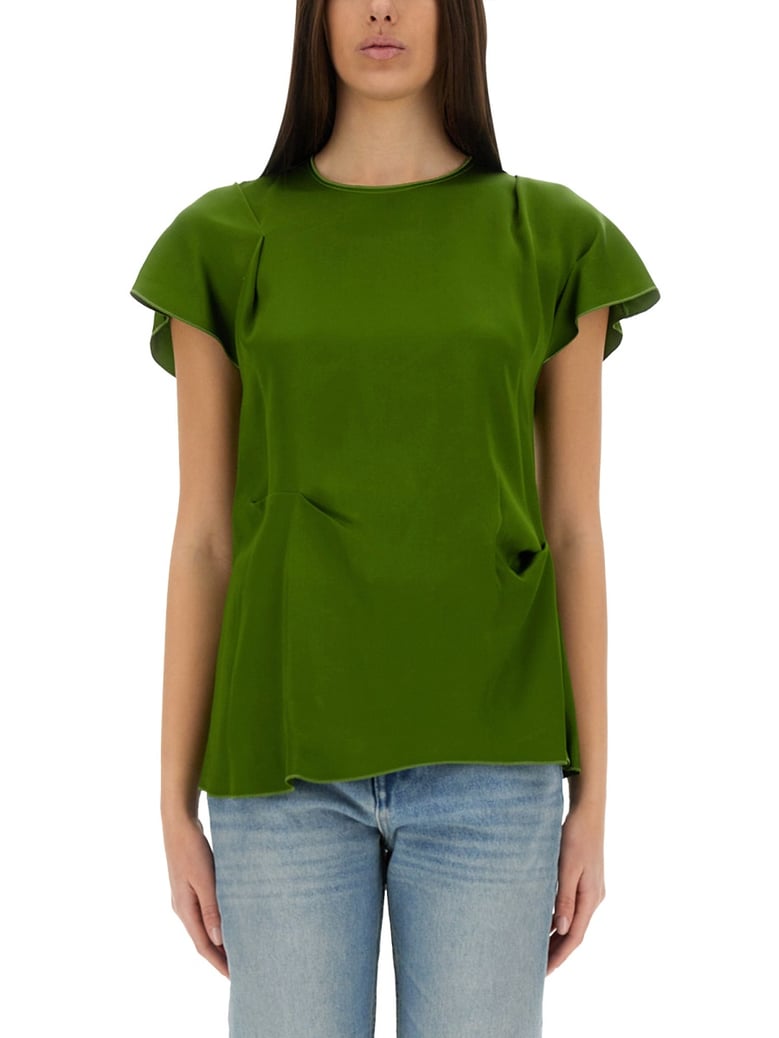 tops with folds by Selfnex