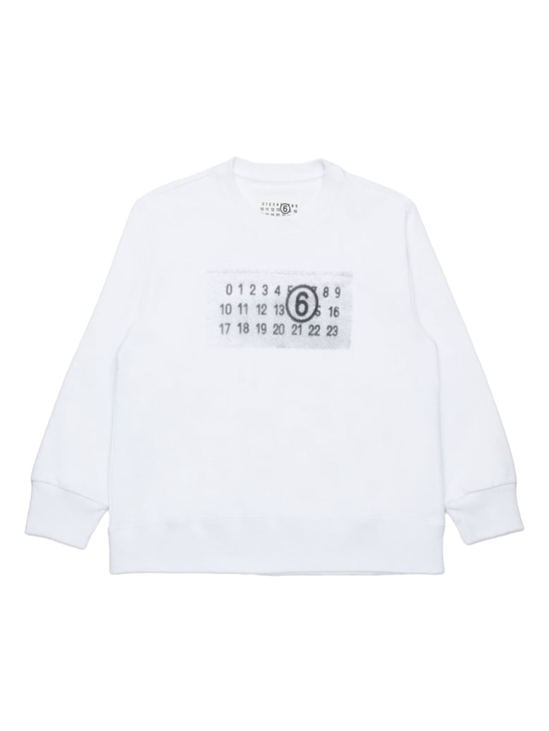 sweatshirt white cotton by Selfnex