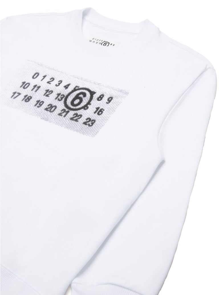 sweatshirt white cotton by Selfnex