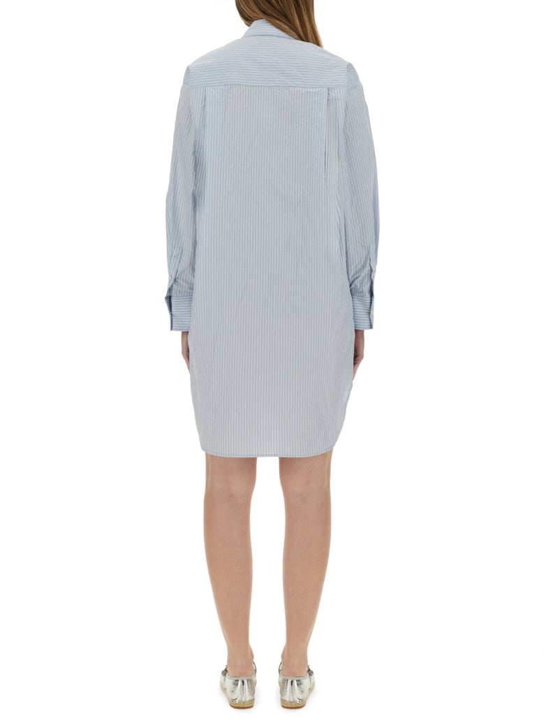 chemisier dress in baby blue by Selfnex