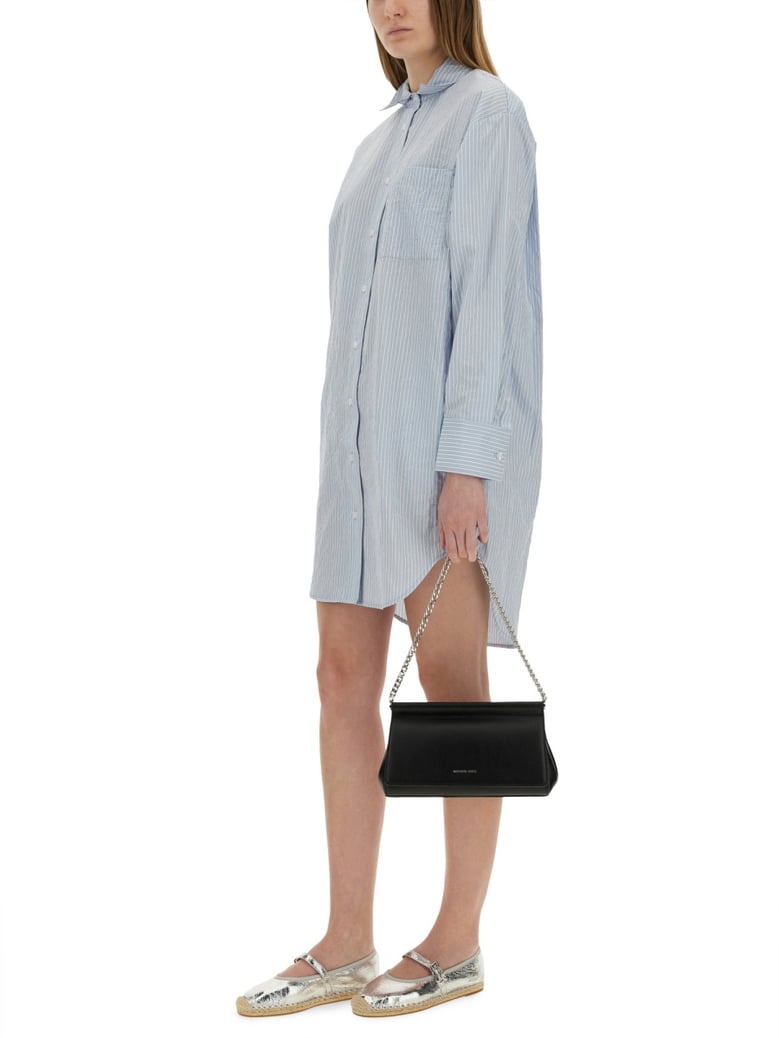 chemisier dress in baby blue by Selfnex