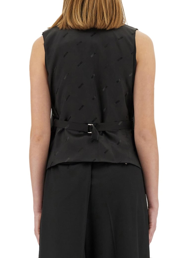 virgin wool vest by Selfnex