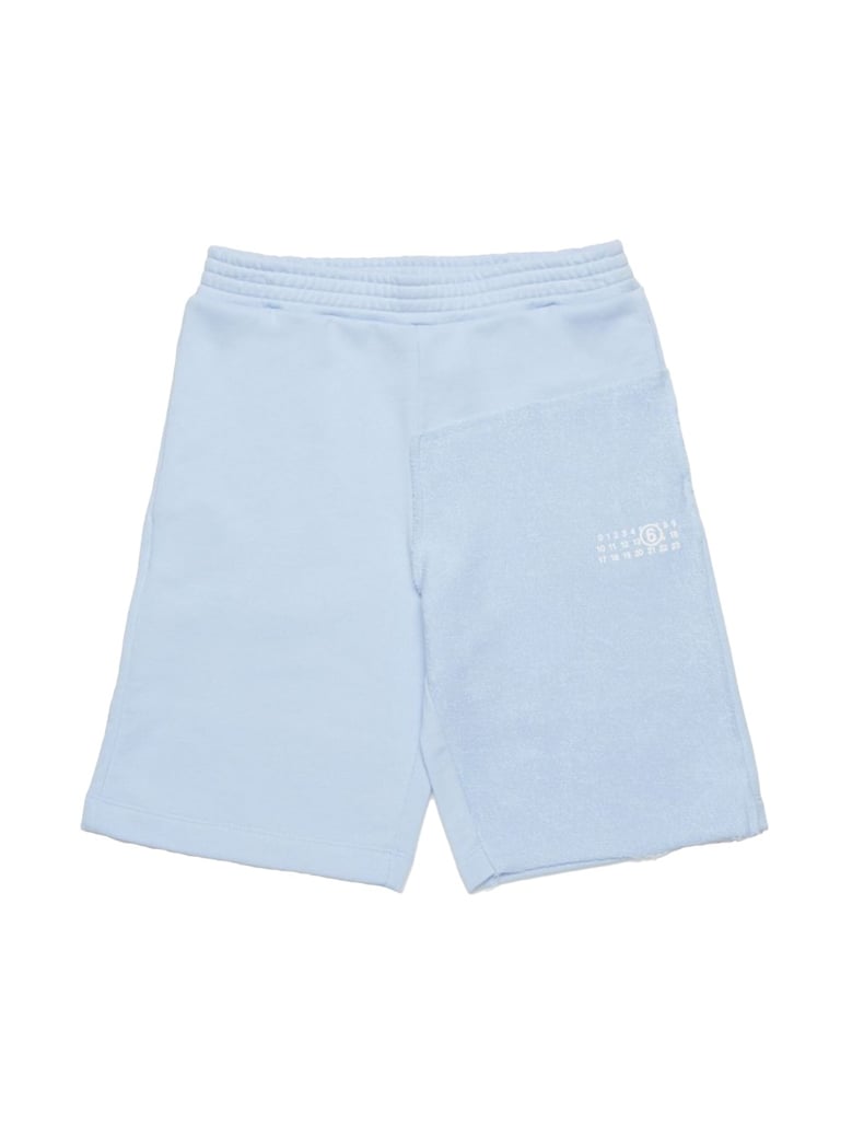 shorts blue cotton by Selfnex