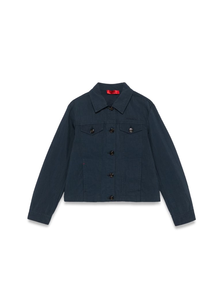 jacket cotton-blend blue by Selfnex