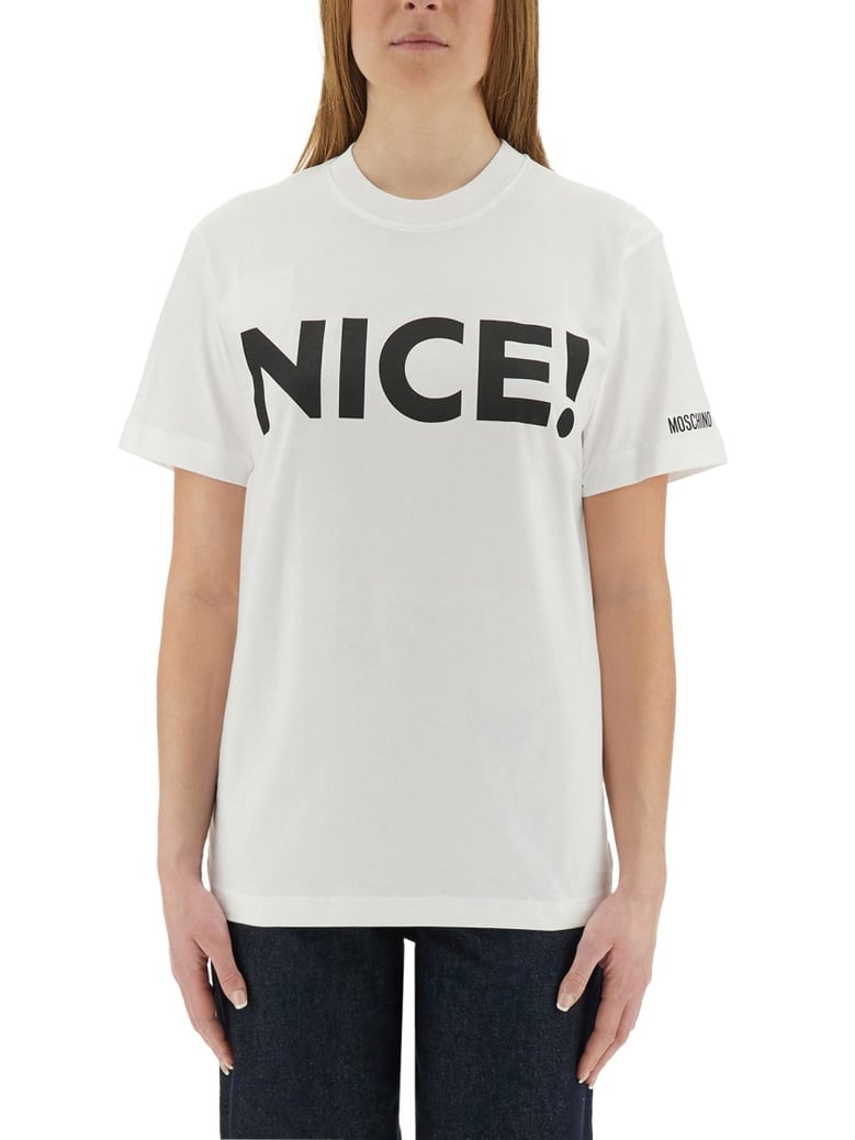 t-shirt with front logo embroidery by Selfnex