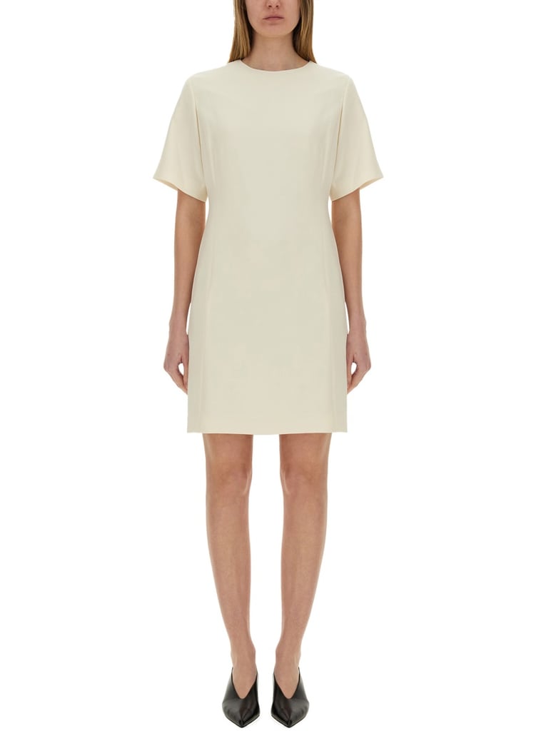 boxy short dress by Selfnex