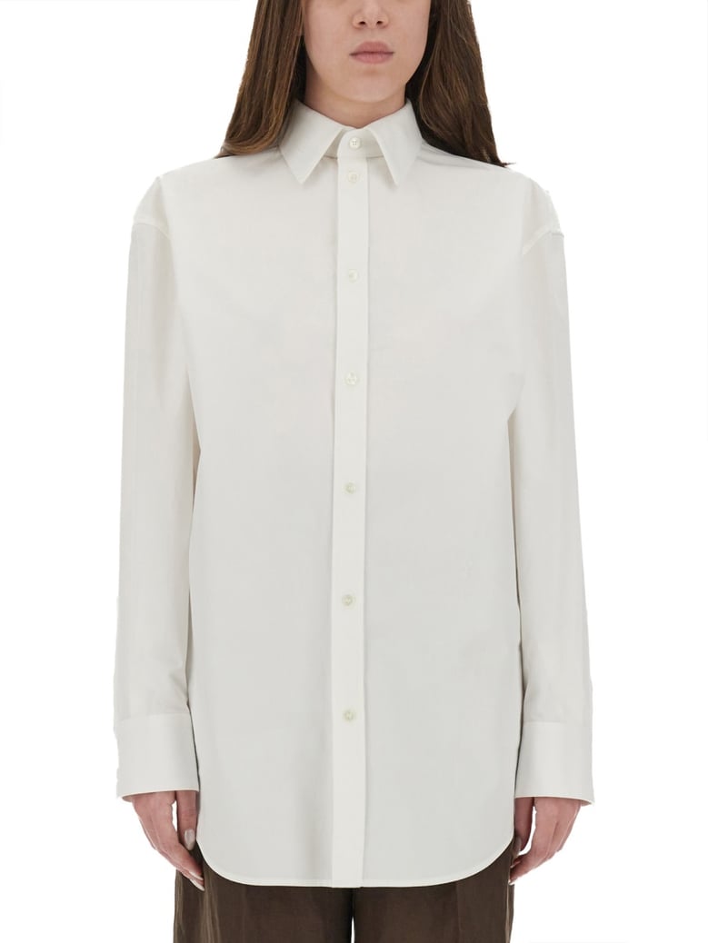 cassandra cotton poplin shirt by Selfnex