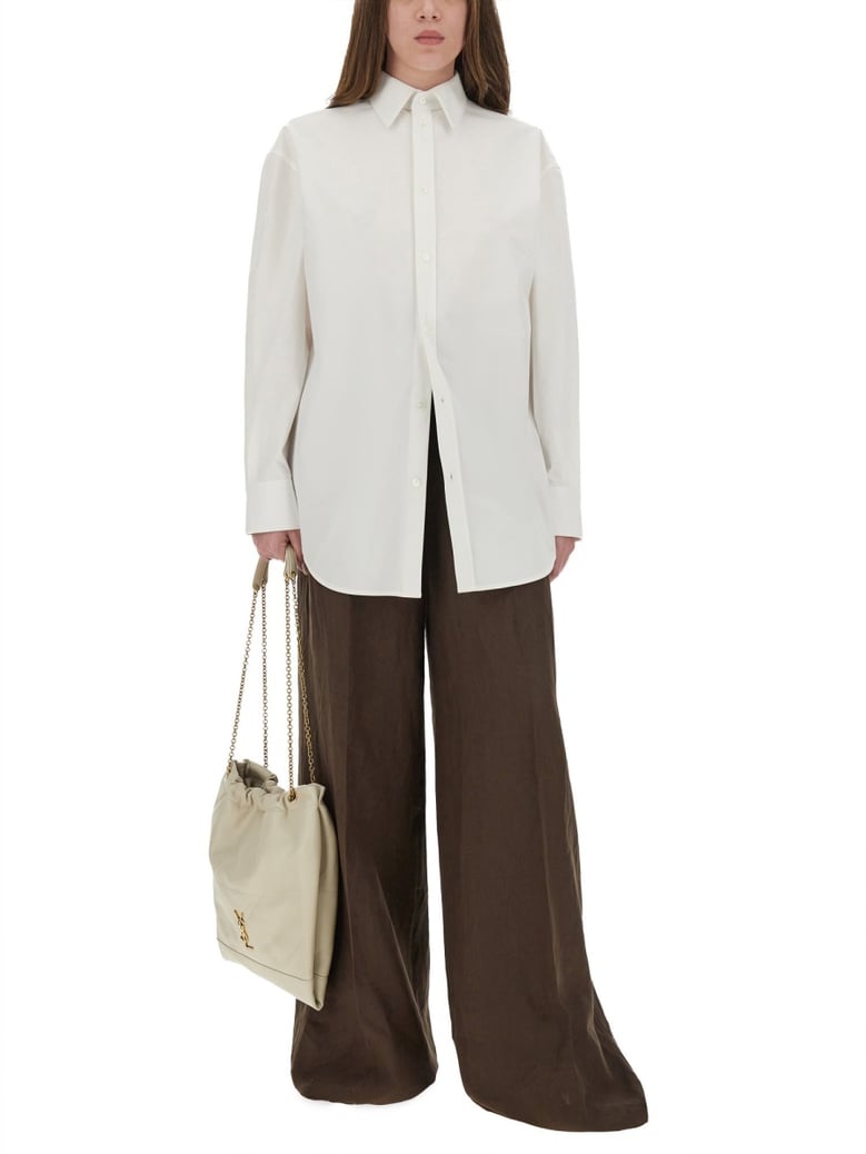 cassandra cotton poplin shirt by Selfnex