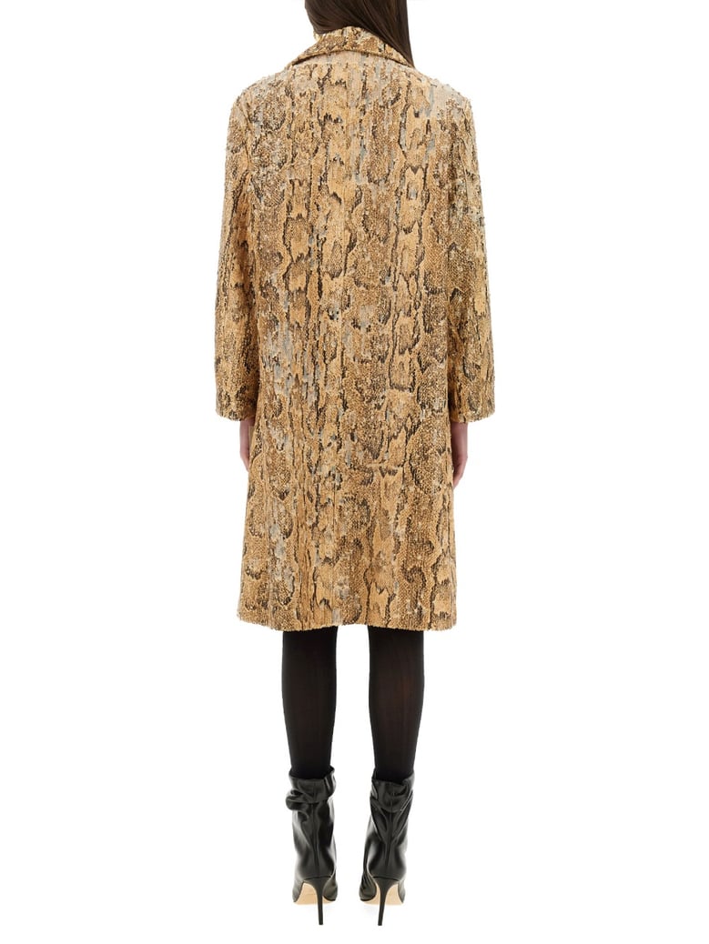 long coat with sequins by Selfnex