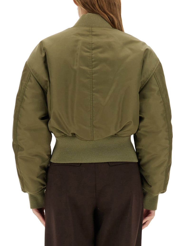 nylon bomber jacket by Selfnex