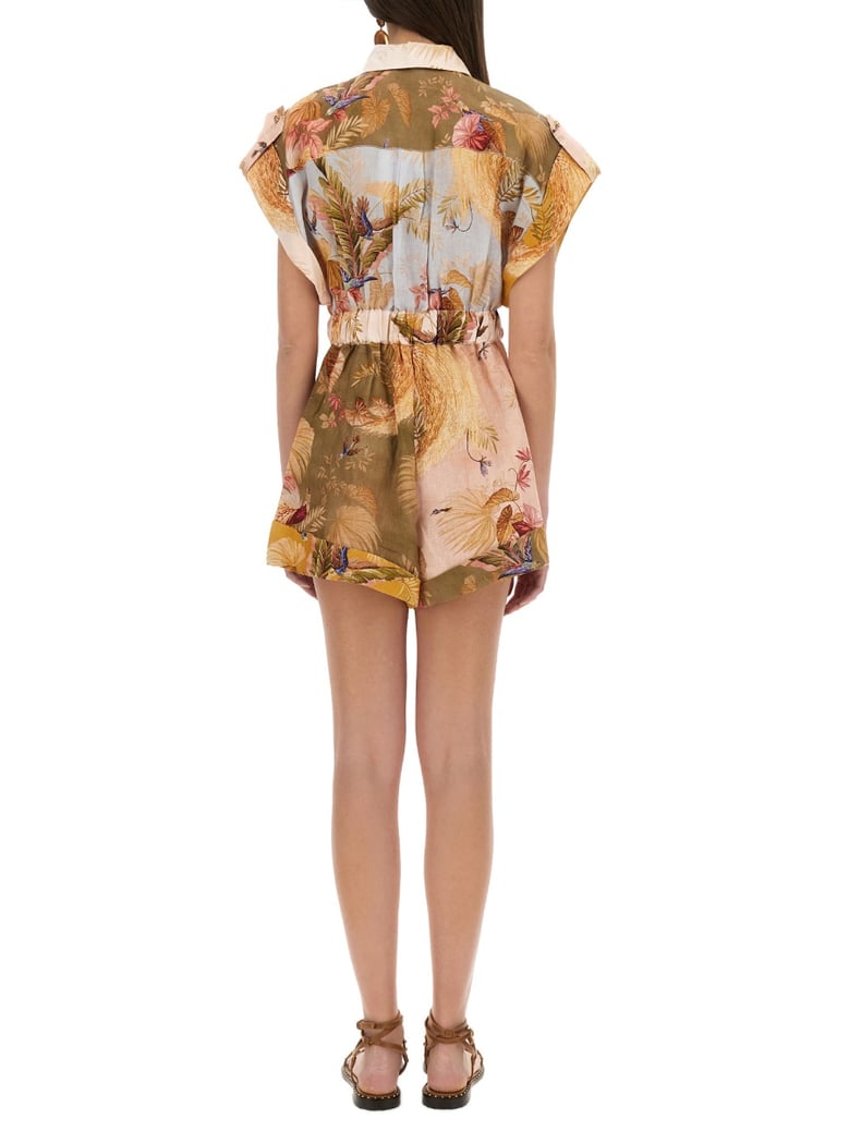 short overalls with ascension lapels by Selfnex