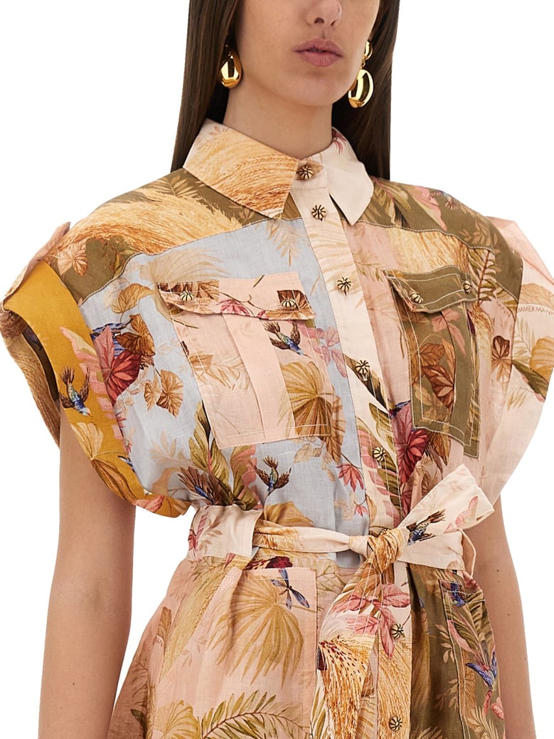 short overalls with ascension lapels by Selfnex