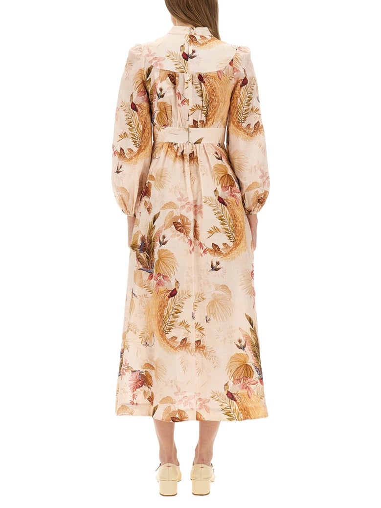 ascension plunge midi dress by Selfnex