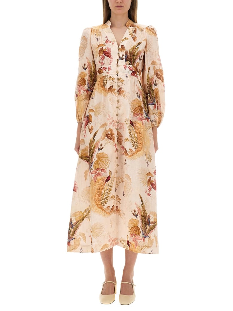ascension plunge midi dress by Selfnex