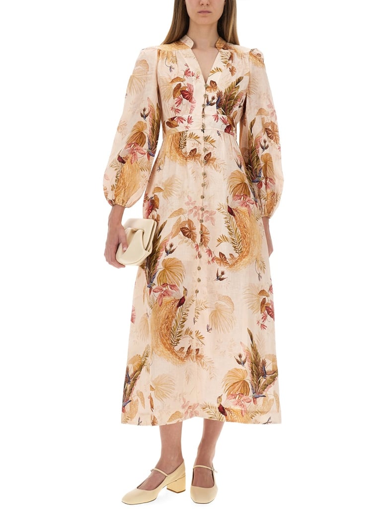 ascension plunge midi dress by Selfnex