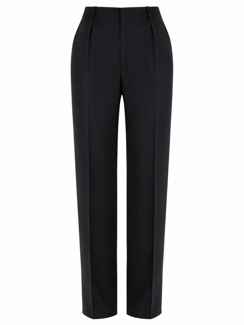 tailored pants in black by Selfnex
