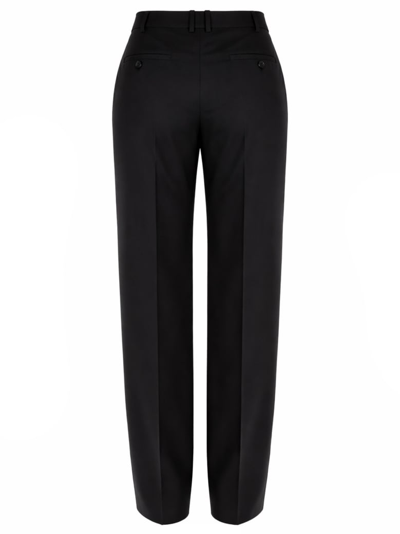 tailored pants in black by Selfnex