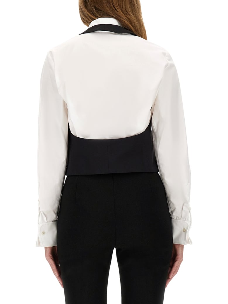 vest with open back by Selfnex