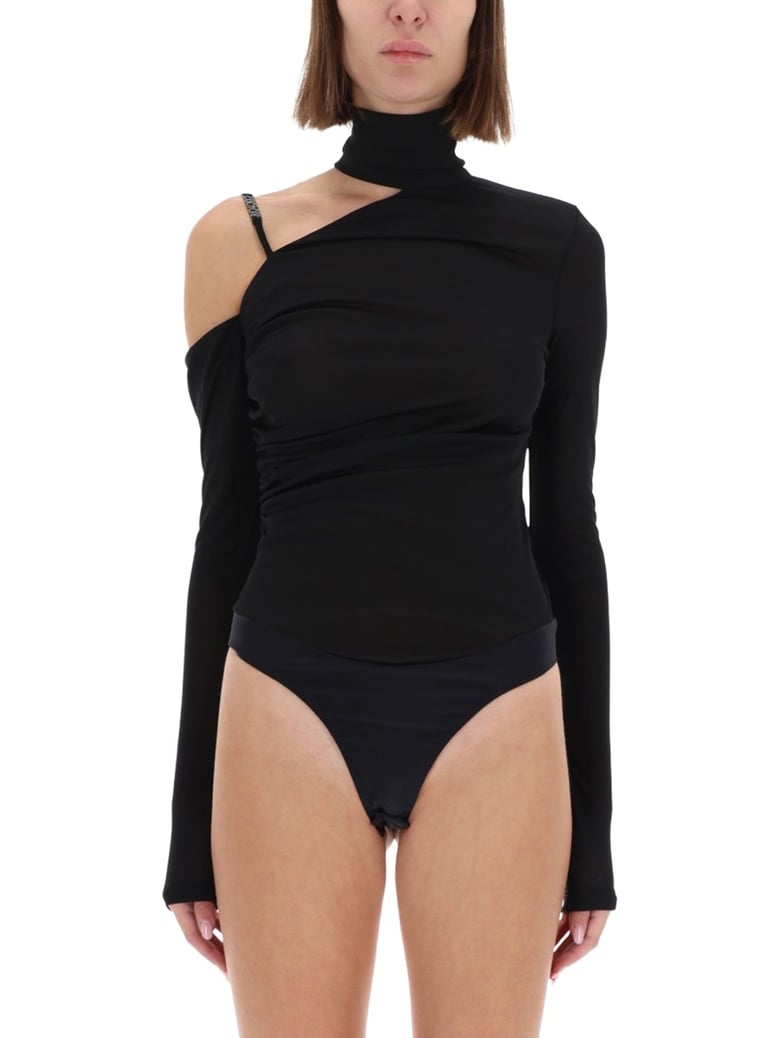 one-shoulder body top by Selfnex