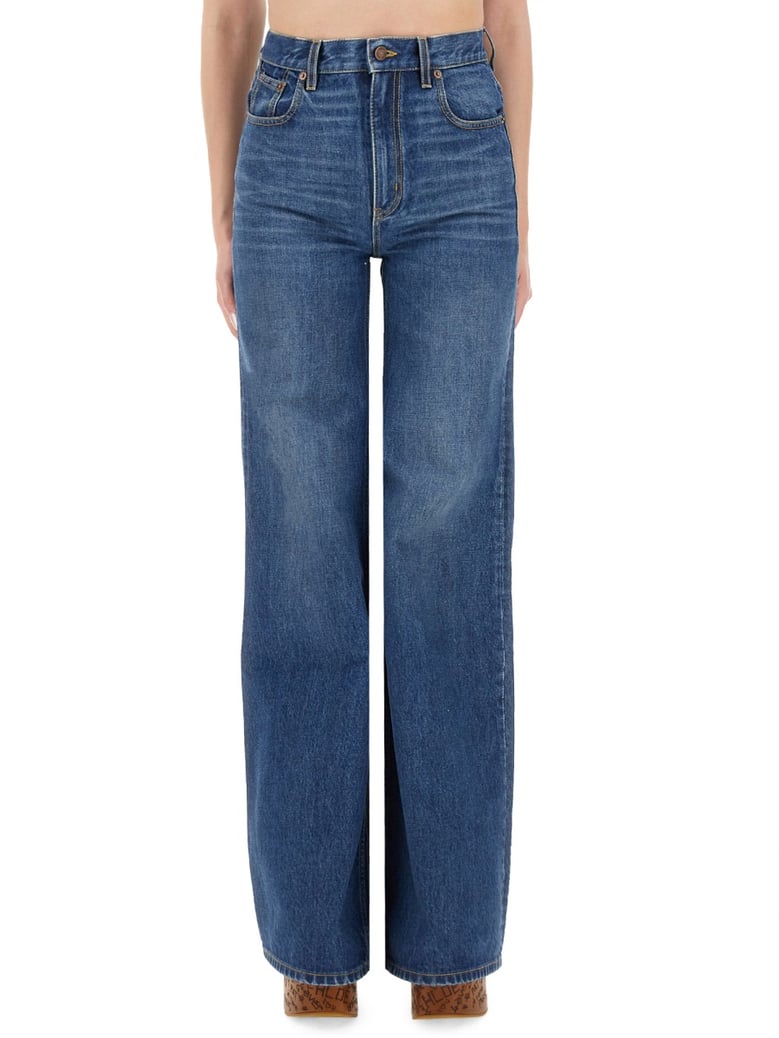 wide leg jeans by Selfnex
