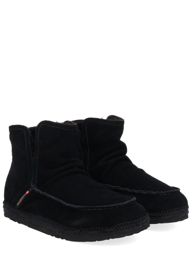 d-lukas akb black leather boots by Selfnex