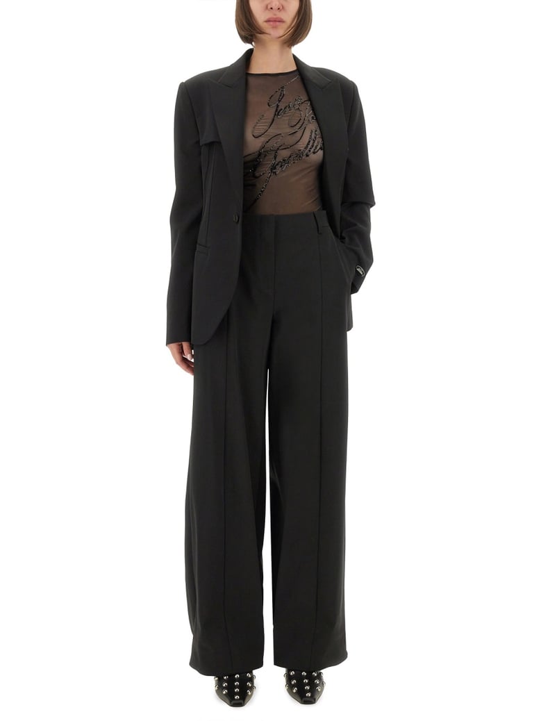 pants with stirrup by Selfnex