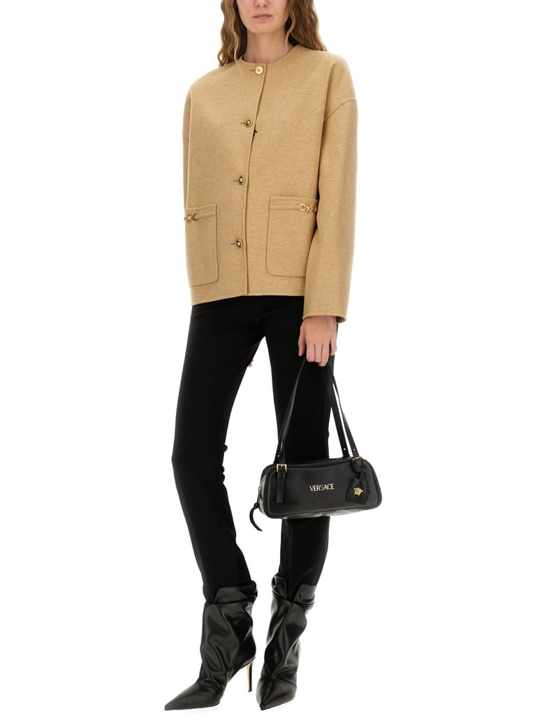 medusa buttoned jacket by Selfnex