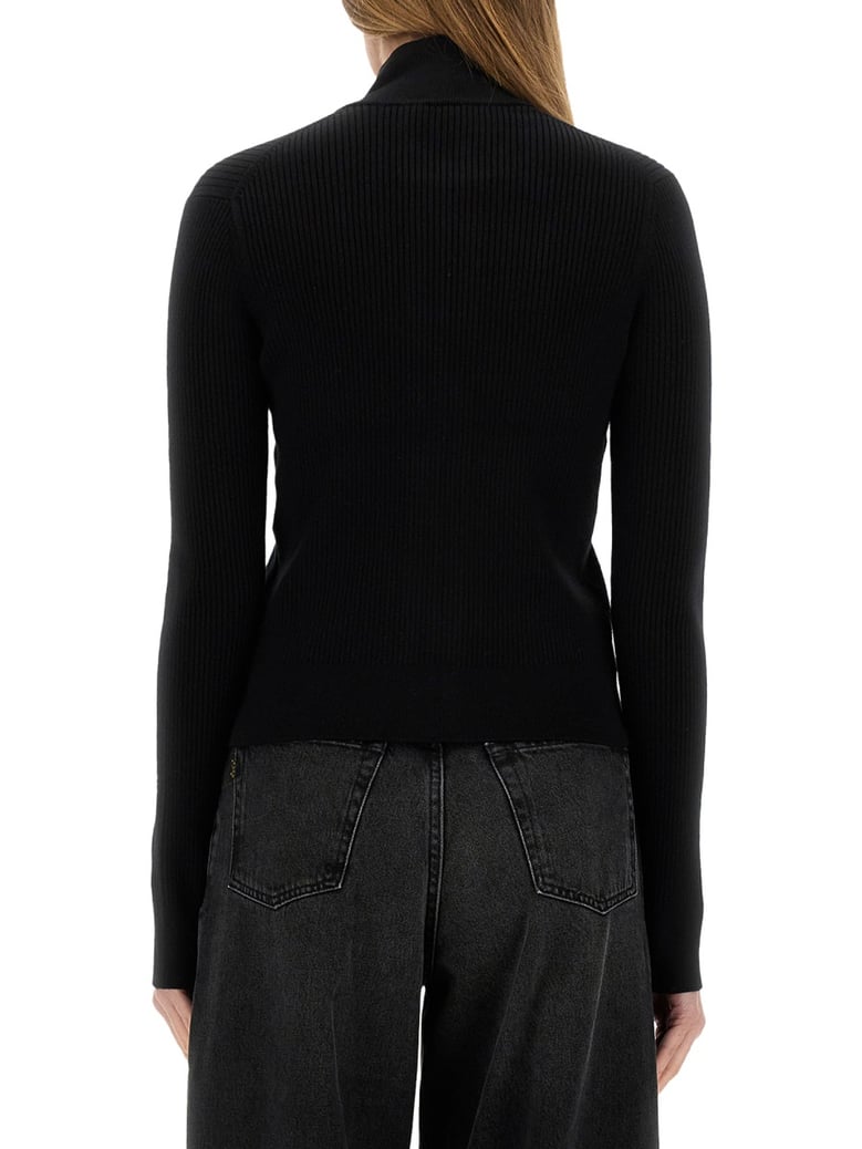 cardigan with zipper by Selfnex