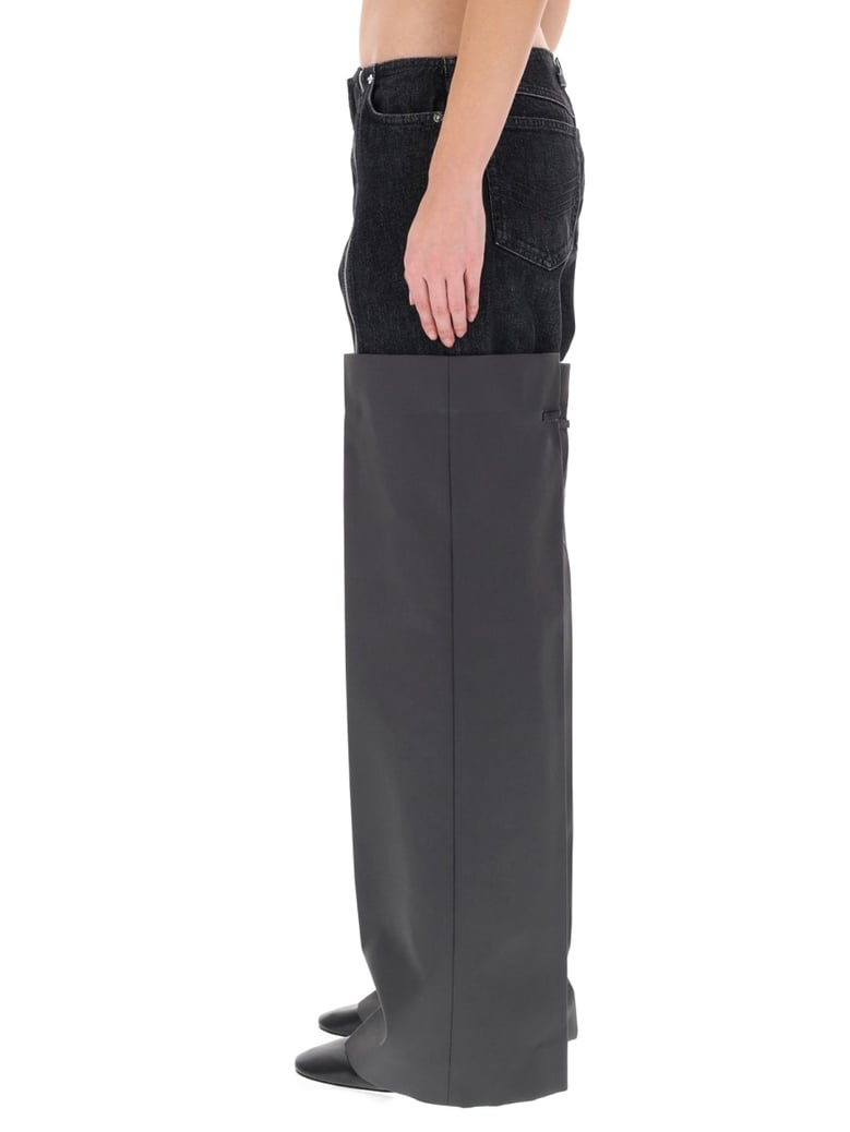 spats with logo by Selfnex