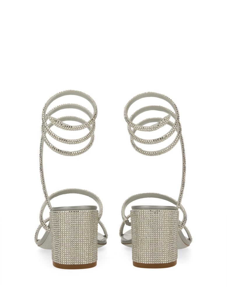 "cleo" sandal with crystals by Selfnex