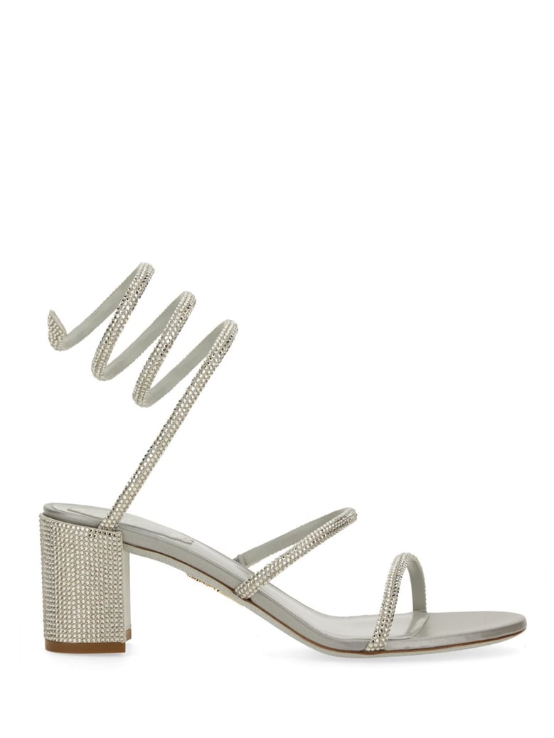 "cleo" sandal with crystals by Selfnex