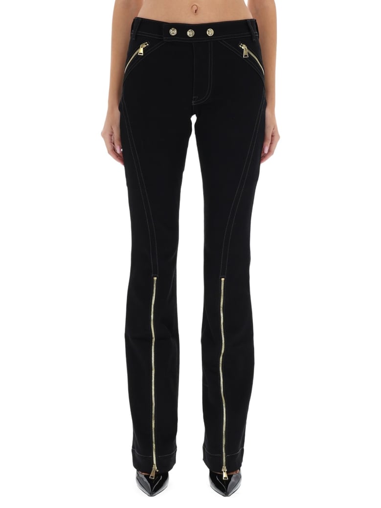 pants with zipper detail by Selfnex