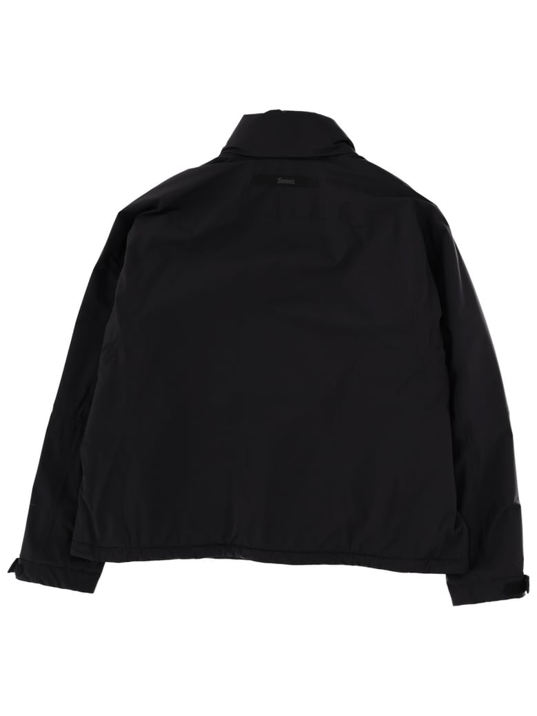 zip closure jacket by Selfnex
